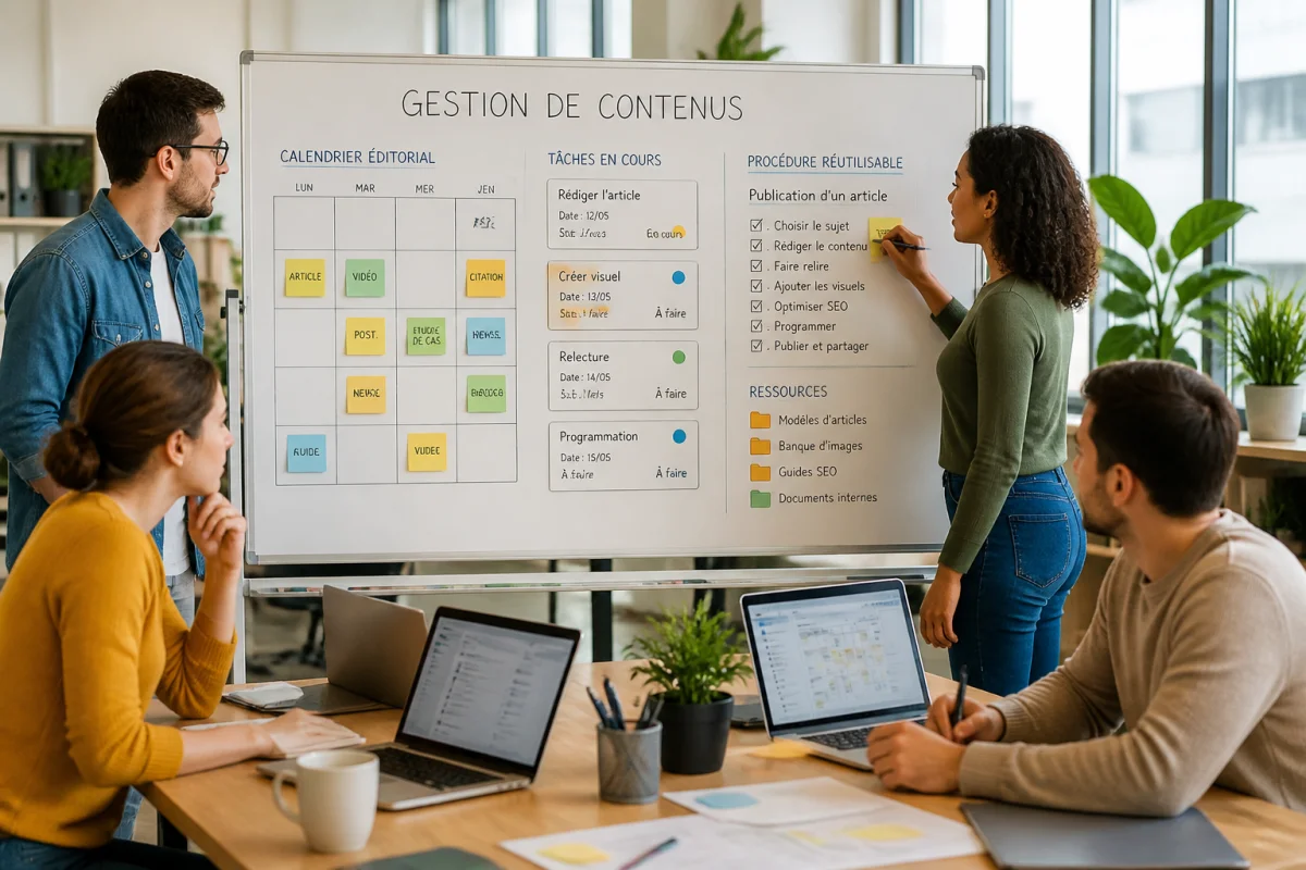 Réussir la gestion de contenus d’entreprise au quotidien